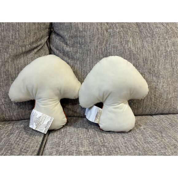Celebrate mushroom pillows, set of 2 Halloween Fall decoration - Picture 5 of 6